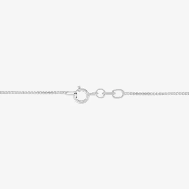 Limited Quantities! Womens 14K White Gold 18 Inch Box Chain Necklace