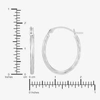 Limited Quantities! Womens White Cubic Zirconia 14K White Gold 2-pc. Earring Set