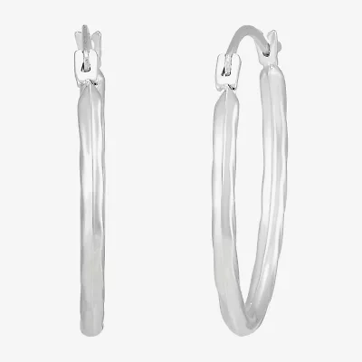 Limited Quantities! Womens White Cubic Zirconia 14K White Gold 2-pc. Earring Set