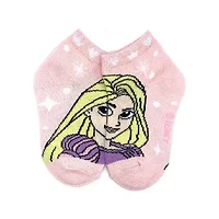 Toddler Girls Multi-Pack 6 Pair Princess Quarter Ankle Socks