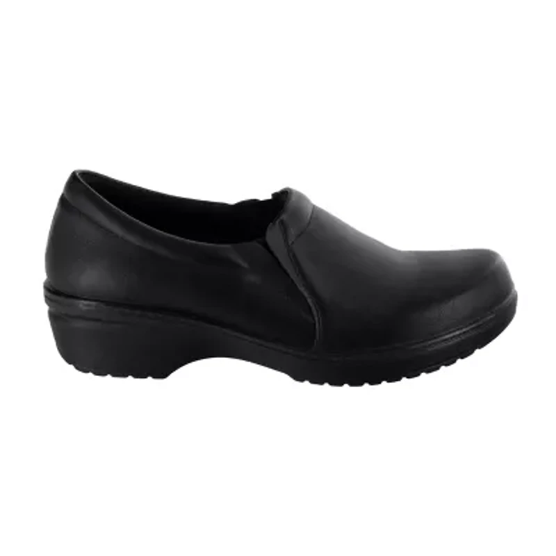 Easy Works By Street Tiffany Womens Round Clogs