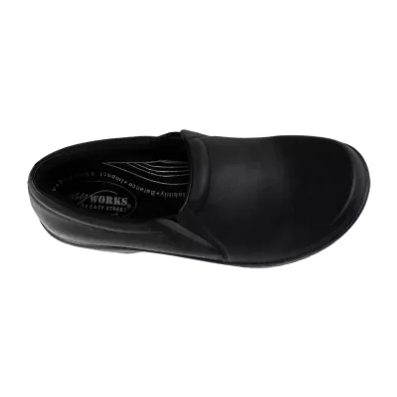 Easy Works By Street Tiffany Womens Round Clogs