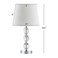 Safavieh Brockton Crystal Table Lamp