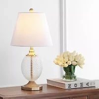 Safavieh Kaiden Glass Table Lamp