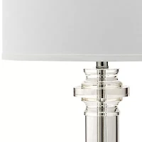 Safavieh Nina Column Crystal Table Lamp
