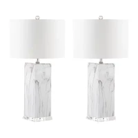 Safavieh Olympia 29 In High Set Of 2 2-pc. Lamp Set