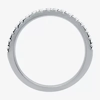 Signature By Modern Bride (H-I / I1) Womens 2 1/4 CT. T.W. Lab Grown White Diamond 10K Gold Side Stone Halo Bridal Set