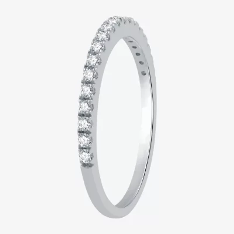 Signature By Modern Bride Womens 2 1/4 CT. T.W. Natural Diamond 14K White Gold Cushion Side Stone Halo Bridal Set