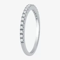Signature By Modern Bride Womens 2 1/4 CT. T.W. Natural Diamond 14K White Gold Cushion Side Stone Halo Bridal Set