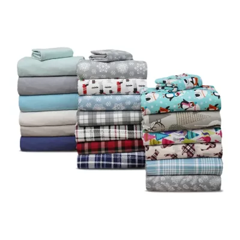 Turkish Cotton Flannel Sheet Set