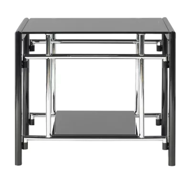 Lambert Living Room Collection 2-pc. Glass End Table