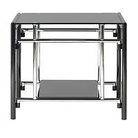 Lambert Living Room Collection 2-pc. Glass End Table