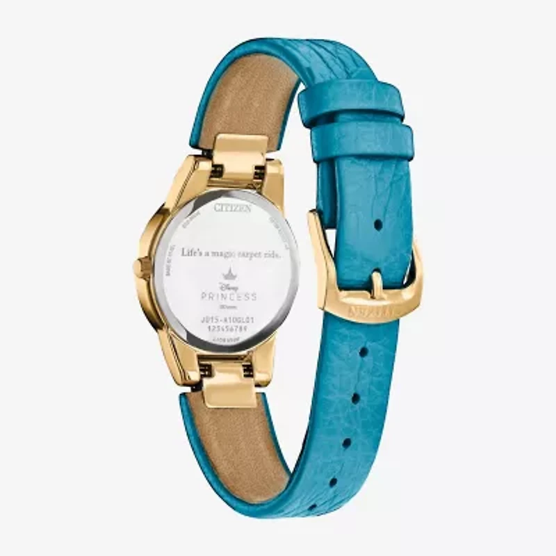 Citizen Jasmine Womens Blue Leather 2-pc. Watch Boxed Set Ga1072-07d