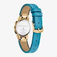 Citizen Jasmine Womens Blue Leather 2-pc. Watch Boxed Set Ga1072-07d