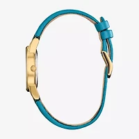 Citizen Jasmine Womens Blue Leather 2-pc. Watch Boxed Set Ga1072-07d