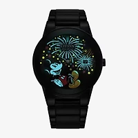 Citizen Mickey Mouse Mickey Mouse Mens Black Stainless Steel Bracelet Watch Au1095-57w