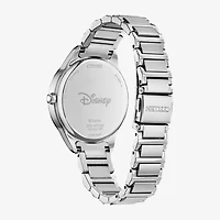 Citizen Minnie Mouse Womens Silver Tone Stainless Steel Bracelet Watch Fe6106-52w