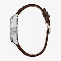 Citizen Han Solo Star Wars Mens Brown Leather Strap Watch Aw5009-03w