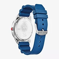 Citizen Marvel Spiderman Mens Blue 3-pc. Watch Boxed Set Aw2050-49w