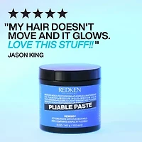 Redken Styling Pliable Paste Jar Hair Paste 5 oz.