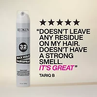 Redken Styling Max Hold Spray Neutral Fragrance Hair Spray 9.1 oz.