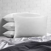 Ella Jayne Signature Plush Firm Allergy-Resistant Down Alternative Side/Back Sleeper Pillow, Set of 4