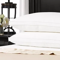 Ella Jayne Gussetted Firm Plush Down Alternative Side/Back Sleeper Pillow, Set of 2