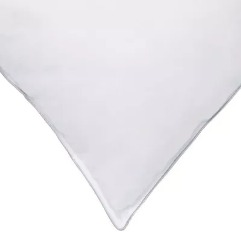 Ella Jayne White Down Pillow, with MicronOne Dust Mite, Bedbug, and Allergen-Free Shell, Medium, for All Sleep Positions