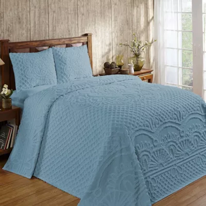 Better Trends 3pc Chenille Trevor Bedding Set