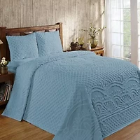 Better Trends 3pc Chenille Trevor Bedding Set