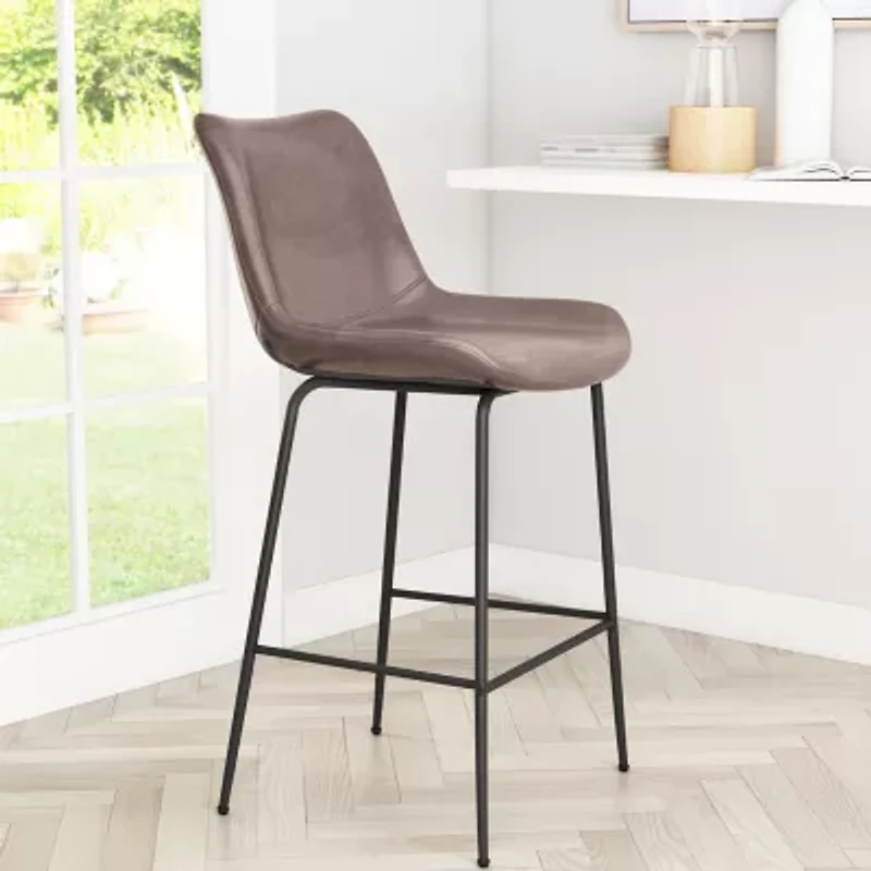 Byron Counter Height Upholstered Bar Stool