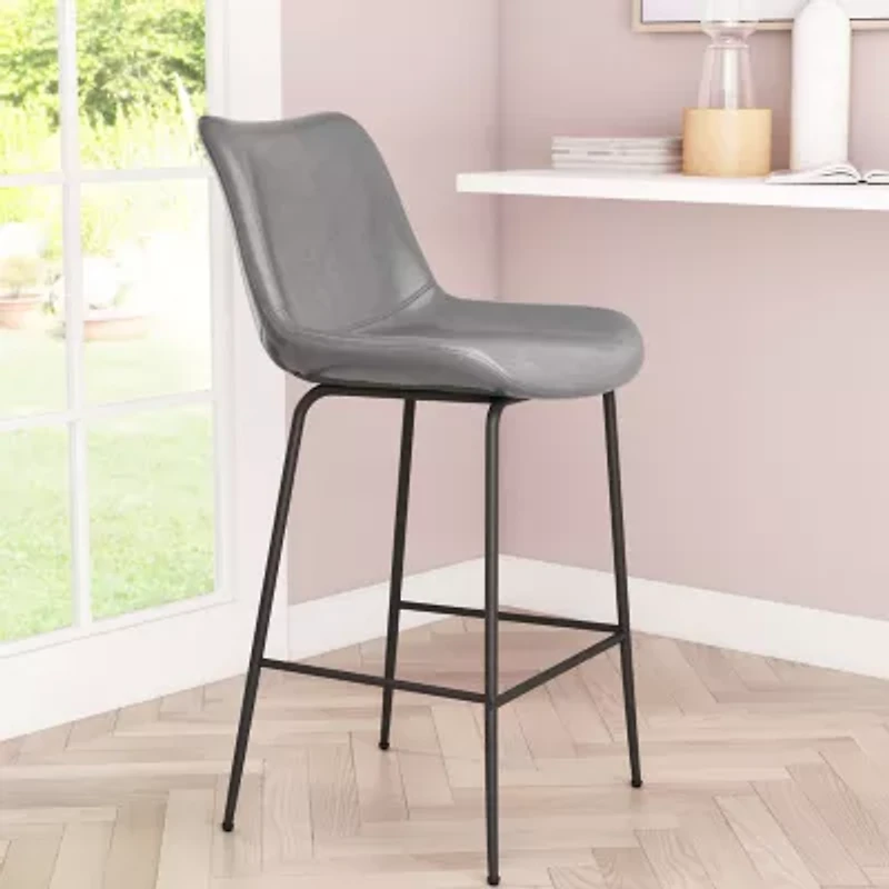 Byron Counter Height Upholstered Bar Stool