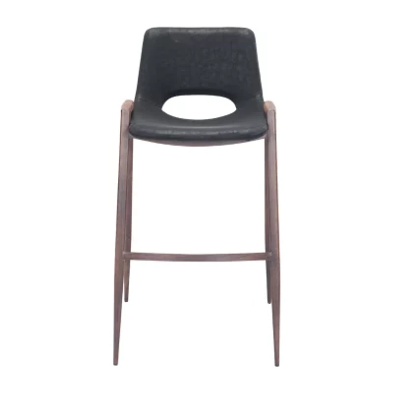 Zuo Modern Desi 2-pc. Upholstered Bar Stool