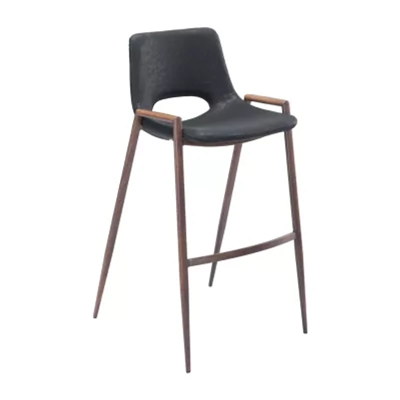 Zuo Modern Desi 2-pc. Upholstered Bar Stool