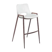 Zuo Modern Desi 2-pc. Upholstered Bar Stool