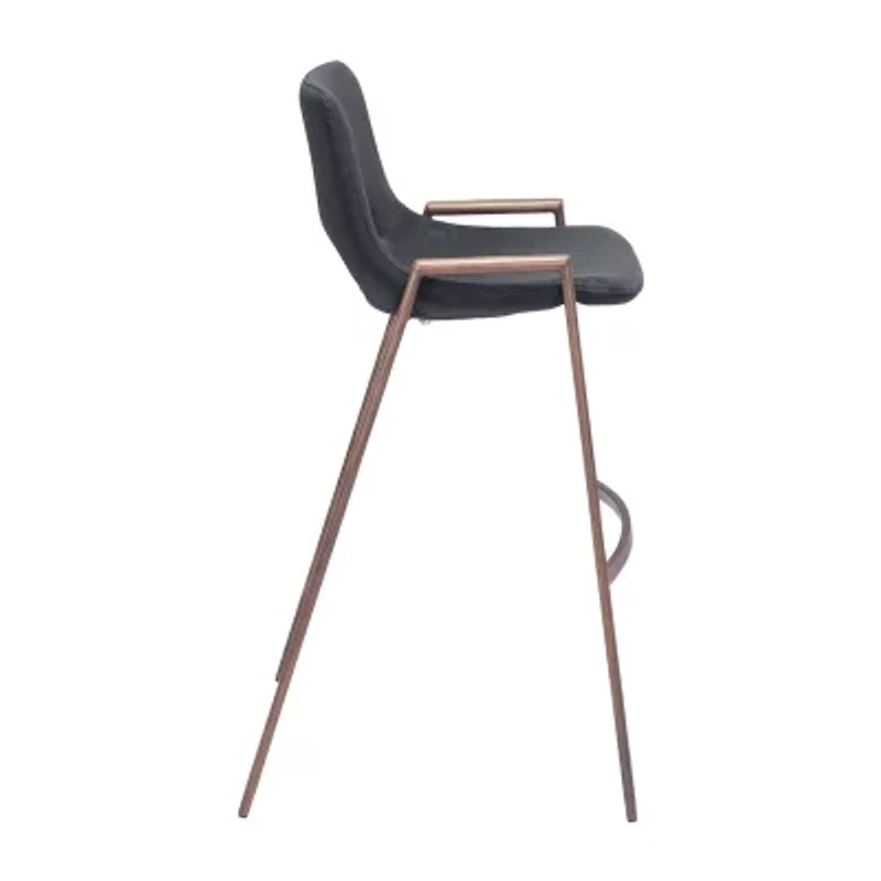 Zuo Modern Desi 2-pc. Upholstered Bar Stool