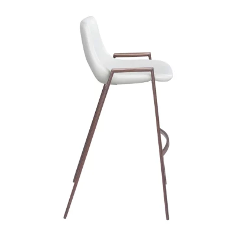 Zuo Modern Desi 2-pc. Upholstered Bar Stool