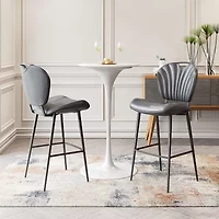 Terrence Upholstered Bar Stool