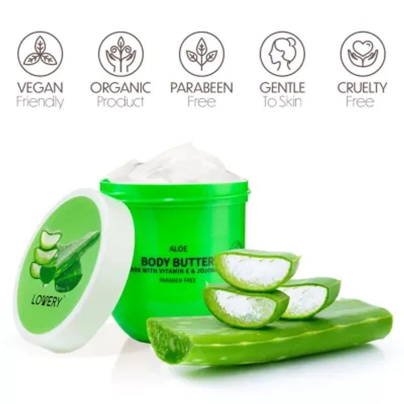 Lovery Aloe Body Butter - 6oz ($18 Value)