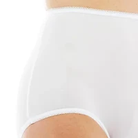 Underscore Nylon Womens 3 Pack Brief Panty 306455