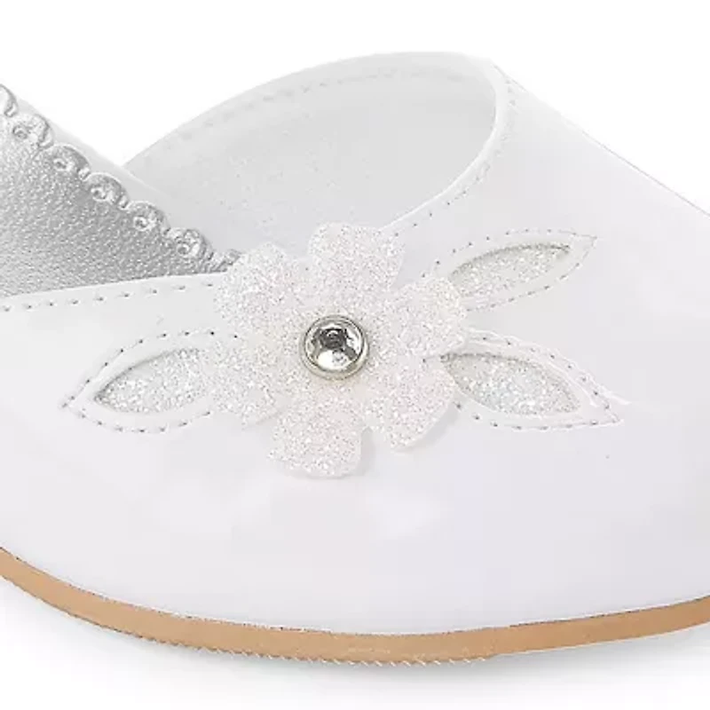 Christie & Jill Lil Heaven Toddler Girls Round Mary Jane Shoes
