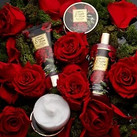 Lovery Valentine Exotic Rose Spa Gift Basket - 13pc Self Care Set