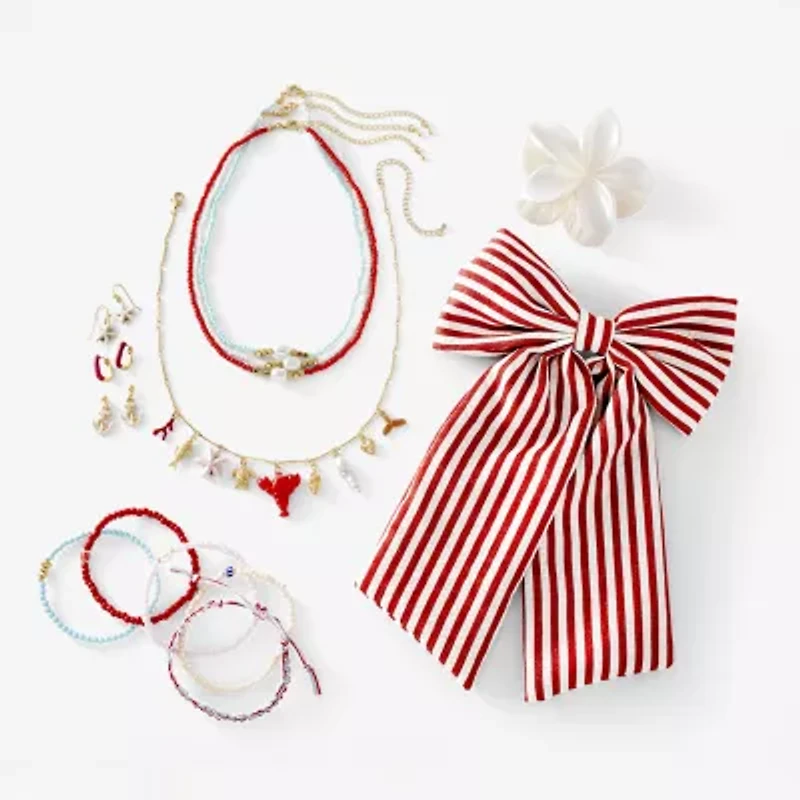 Arizona Gold Tone Womens 3-pc. Necklace Set