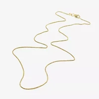 Made in Italy 14K Gold Over Silver 16" Box Chain Necklace