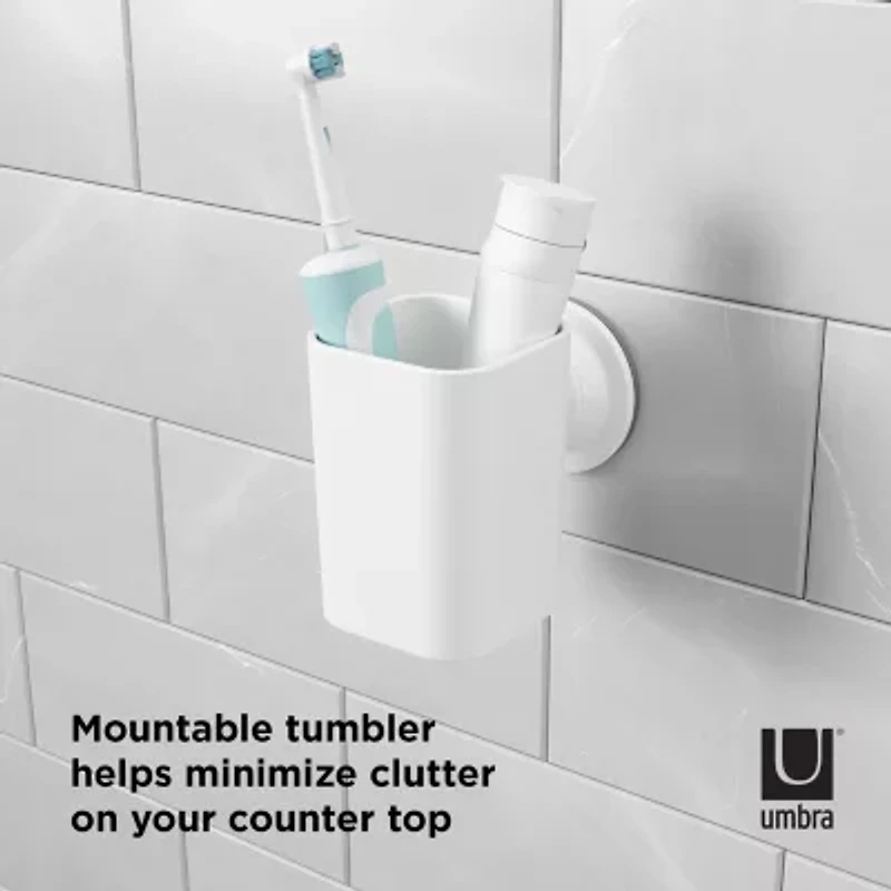 Umbra Flex Gel Lock Toothbrush Holder