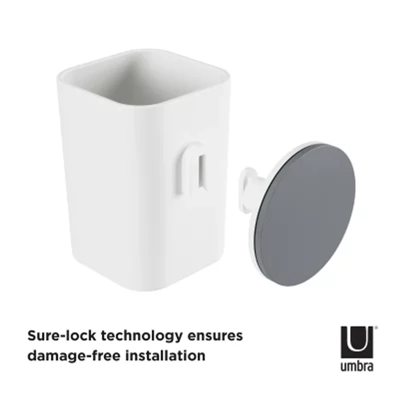 Umbra Flex Gel Lock Toothbrush Holder