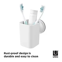 Umbra Flex Gel Lock Toothbrush Holder