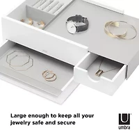 Umbra Stow-It 2-Drawer 2-Compartment Drawer Storage