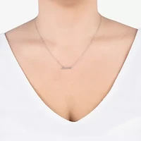 Silver Treasures Mama Womens Sterling Silver 16 Inch Pendant Necklace