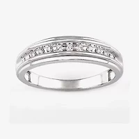 Womens 1/2 CT. T.W. Natural White Diamond 10K Gold Round Side Stone Bridal Set